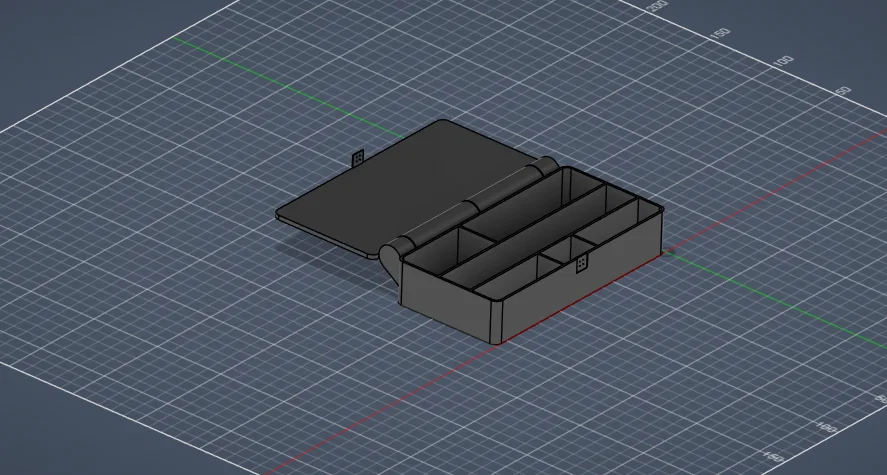 Hộp đựng đồ câu cá mini tiện lợi - Mẫu in 3D cầm tay - Image 1