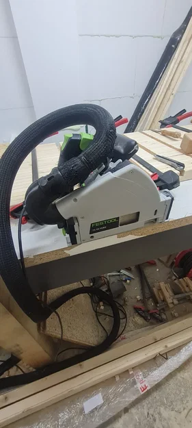 Đầu chuyển đổi ống hút bụi Festool TS 55 sang máy hút Makita 4210 - Image 1