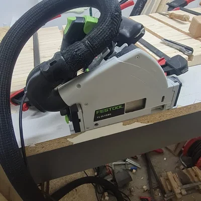 Đầu chuyển đổi ống hút bụi Festool TS 55 sang máy hút Makita 4210