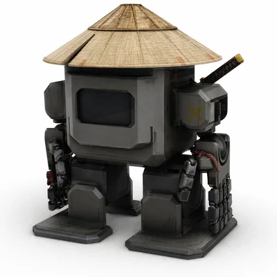 Mô hình robot HPOtto Ninja độc đáo