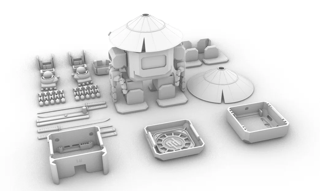 Mô hình robot HPOtto Ninja độc đáo - Image 2