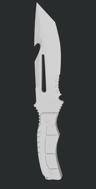 Mô hình dao Canis Knife từ CS2 - File in 3D cực chuẩn - Image 1