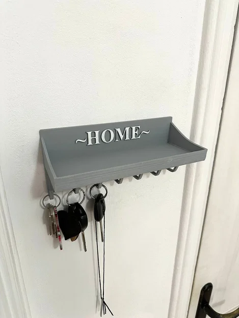 Móc treo chìa khóa kèm kệ để đồ tiện lợi - Image 2