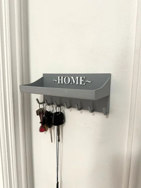 Móc treo chìa khóa kèm kệ để đồ tiện lợi - Image 3