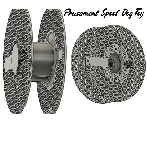 Đồ chơi cho chó tận dụng từ lõi cuộn nhựa Prusament - Image 1