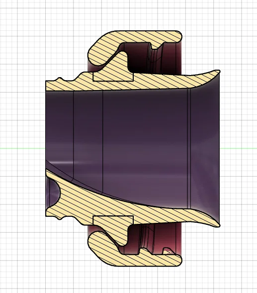 Vòng đệm nhựa 3D cố định nắp bình nước giặt tiện lợi - Image 5
