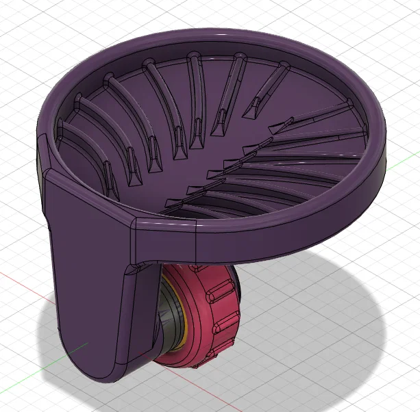 Vòng đệm nhựa 3D cố định nắp bình nước giặt tiện lợi - Image 6