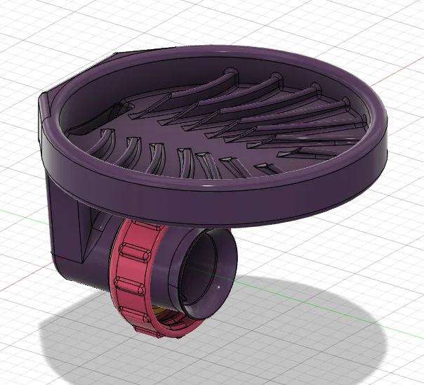 Vòng đệm nhựa 3D cố định nắp bình nước giặt tiện lợi - Image 7