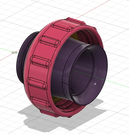 Vòng đệm nhựa 3D cố định nắp bình nước giặt tiện lợi - Image 9