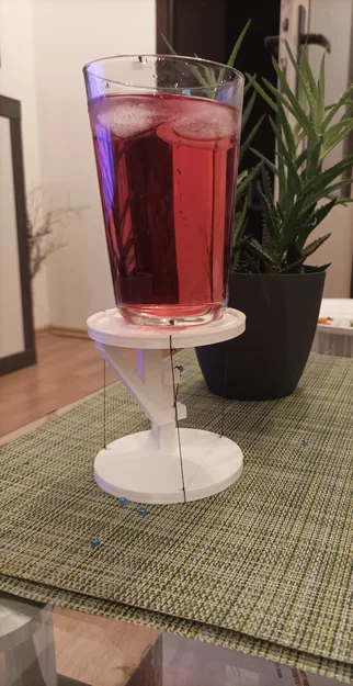 Triada Coaster: Đế lót ly lơ lửng phong cách Tensegrity độc đáo - Image 3