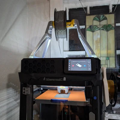 Bộ giá đỡ con lăn cuộn nhựa gắn trên cho AD5M (TPU)