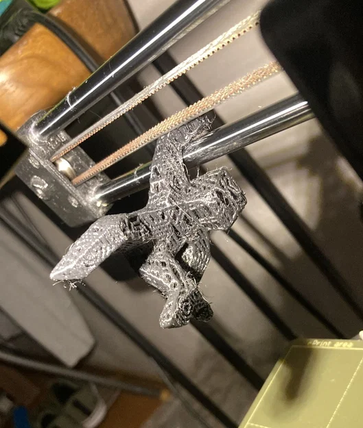 Mô hình trang trí 3D Hail Mary độc đáo - Thiết kế dạng lưới - Image 3