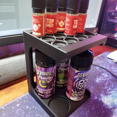 Kệ Đựng Tinh Dầu Vape Đa Năng 3D: Gọn Gàng, Tiện Lợi (12 chai 10ml, 4 chai 100ml)