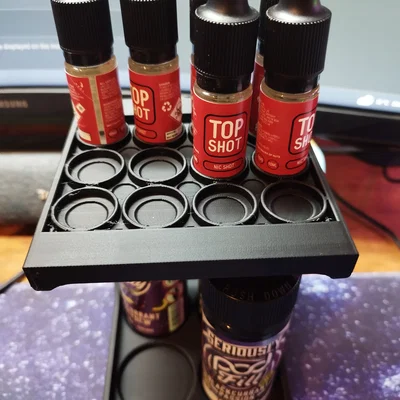 Kệ Đựng Tinh Dầu Vape Đa Năng 3D: Gọn Gàng, Tiện Lợi (12 chai 10ml, 4 chai 100ml)