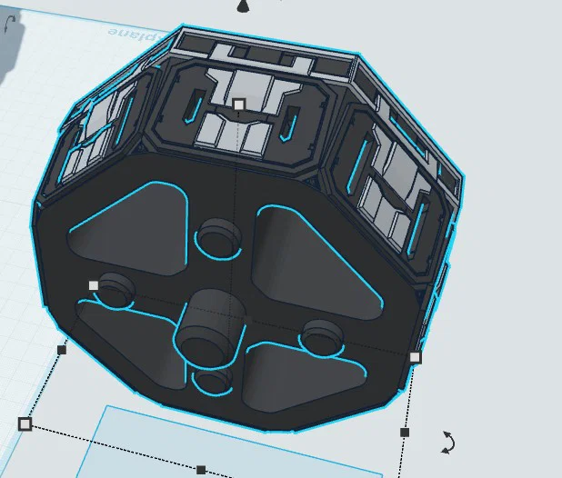 Phần đuôi kèm càng đáp cho mô hình Tachi - Image 1