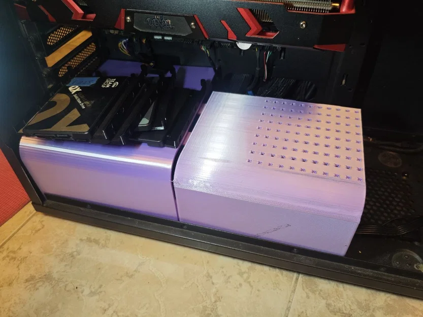 Khung gắn SSD và PSU cho vỏ máy tính Bitfenix shinobi xl - Image 2