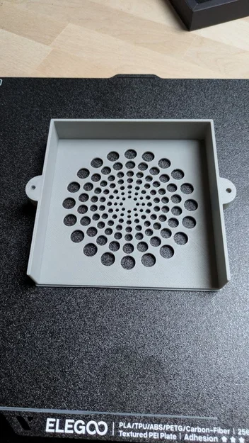 Vỏ hộp đựng bộ lọc than hoạt tính cho Elegoo Centauri Carbon (115x115x20mm) - Image 2