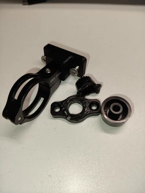 Khớp xoay thay thế cho giá đỡ điện thoại xe đạp SUNRIMOON SG-01 (Giới hạn 90°, bắt vít) - Image 1