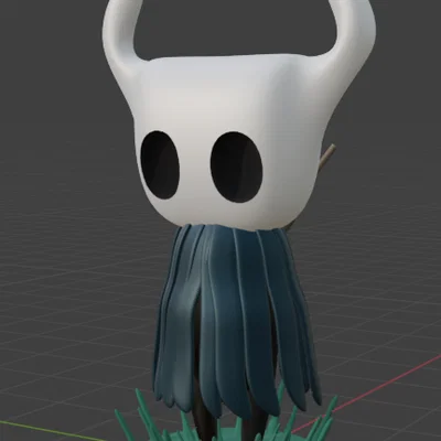Mô hình 3D Hollow Knight: Nhân vật hiệp sĩ độc đáo cho người hâm mộ