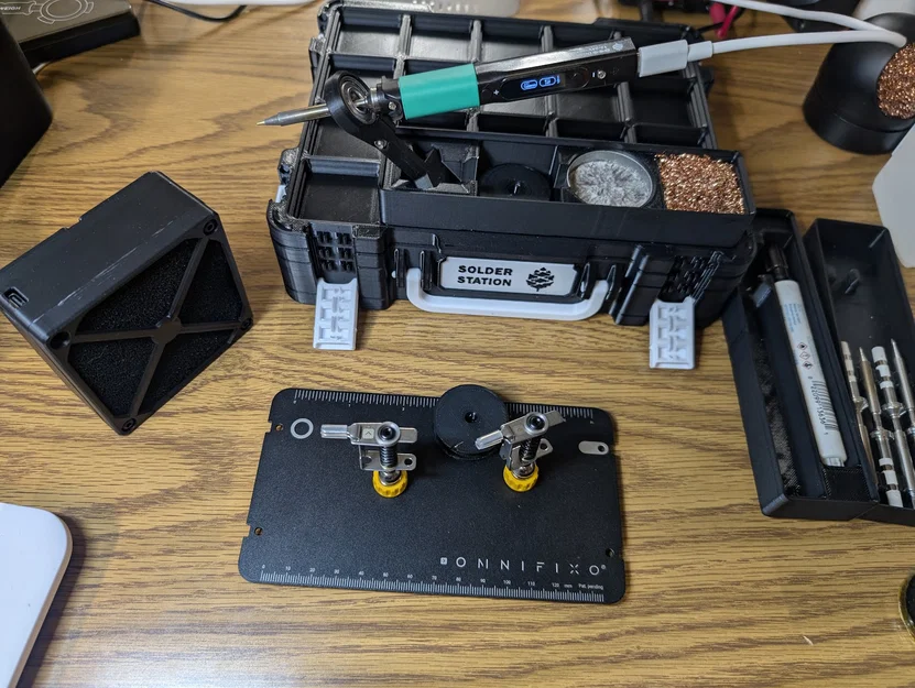 Gridfinity Portable Solder Station - Trạm hàn di động - Image 2