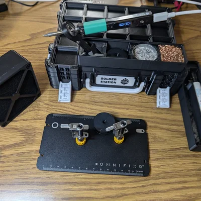 Gridfinity Portable Solder Station - Trạm hàn di động