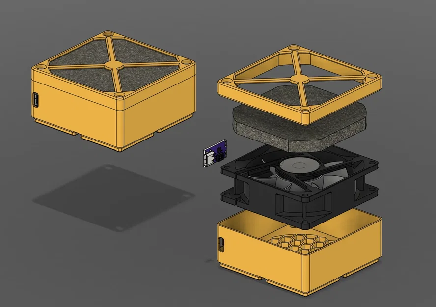 Gridfinity Portable Solder Station - Trạm hàn di động - Image 5