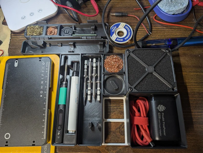 Gridfinity Portable Solder Station - Trạm hàn di động - Image 6