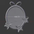 Vật trang trí cửa Happy Easter - Mô hình in 3D decor Lễ Phục Sinh - Thumbnail 3