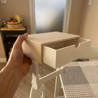 Kệ treo giấy vệ sinh tích hợp ngăn kéo 3D tiện dụng