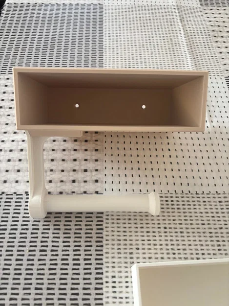 Kệ treo giấy vệ sinh tích hợp ngăn kéo 3D tiện dụng - Image 3