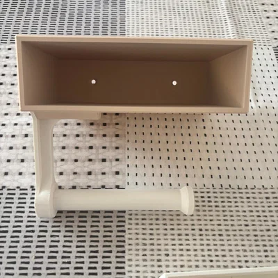 Kệ treo giấy vệ sinh tích hợp ngăn kéo 3D tiện dụng