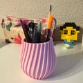 Mẫu In 3D Twisted Bowl – Cốc Đựng Bút Xoắn Ốc Hiện Đại Đẹp Mắt - Thumbnail 2