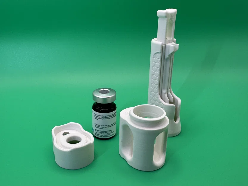 Phụ kiện hỗ trợ rút thuốc từ lọ 5ml (Insulin / GLP-1 / TRT) - Image 2