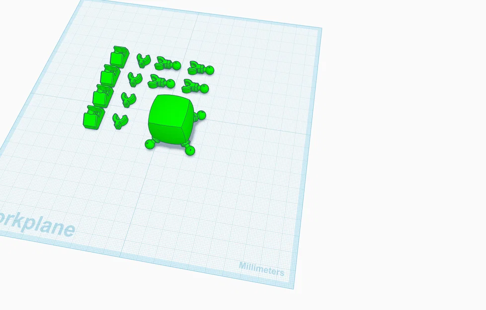 Mô hình chú robot nhỏ đáng yêu Cute Lil Guy (lắp ráp 3D) - Image 1