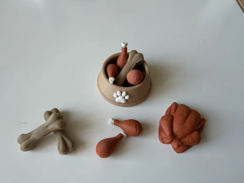 Mô hình gà nướng nguyên con - Image 7