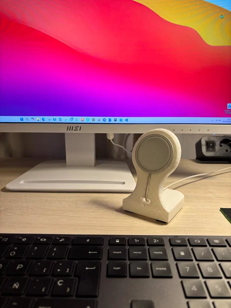 Đế sạc Magsafe cho iPhone - Thiết kế in 3D tối giản, tiện dụng - Image 1