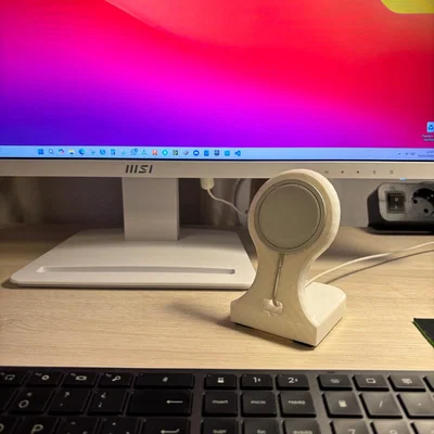 Đế sạc Magsafe cho iPhone - Thiết kế in 3D tối giản, tiện dụng