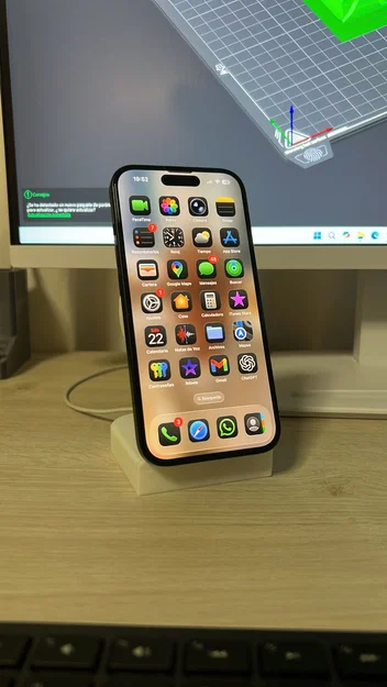 Đế sạc Magsafe cho iPhone - Thiết kế in 3D tối giản, tiện dụng - Image 2