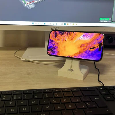 Đế sạc Magsafe cho iPhone - Thiết kế in 3D tối giản, tiện dụng