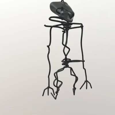 Mô hình trang trí trừu tượng 3D độc đáo cho bàn làm việc