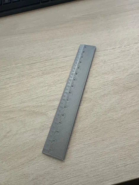 Thước kẻ 15cm in 3D tiện dụng cho học tập và làm việc - Image 1
