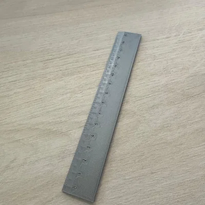Thước kẻ 15cm in 3D tiện dụng cho học tập và làm việc