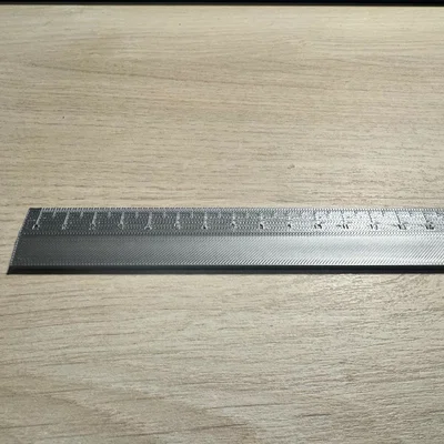 Thước kẻ 15cm in 3D tiện dụng cho học tập và làm việc