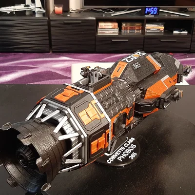 Mô hình tàu hộ vệ Corvette Class từ series The Expanse