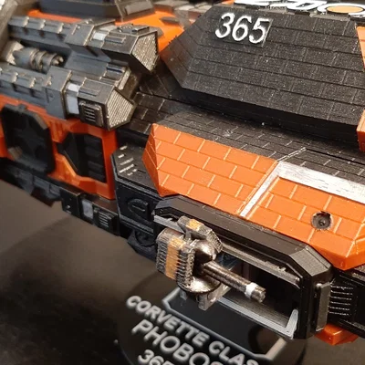 Mô hình tàu hộ vệ Corvette Class từ series The Expanse