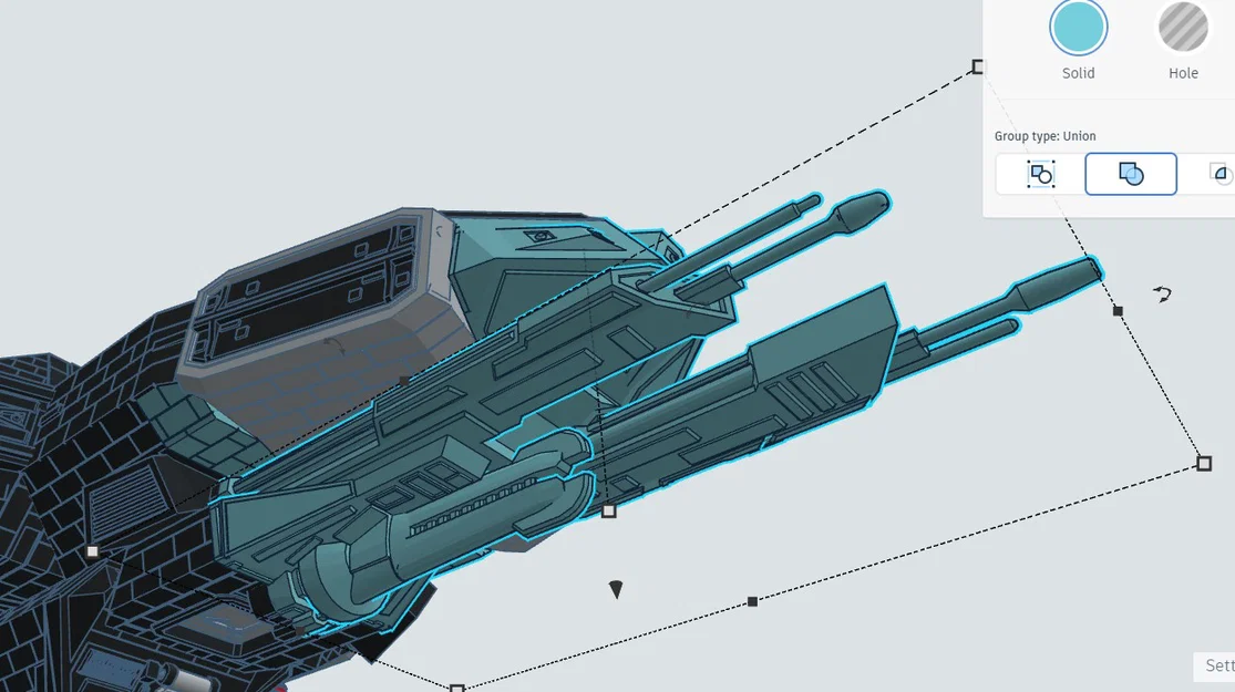 Mô hình Tachi railgun kèm anten - Image 1