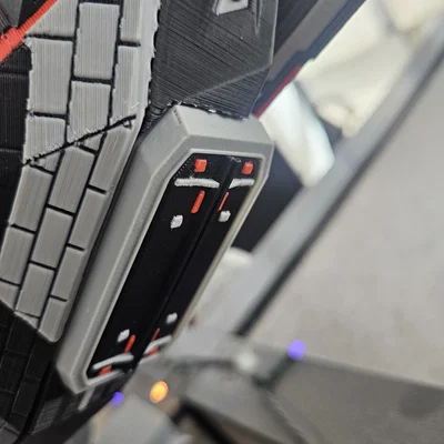 Mô hình Tachi railgun kèm anten