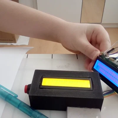 Vỏ hộp in 3D bảo vệ màn hình LCD 1602 cho dự án Arduino chuyên nghiệp