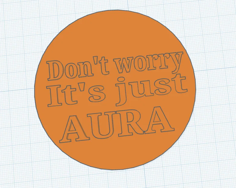 Mẫu trang trí Aura Sign độc đáo - In 3D siêu chất - Image 1