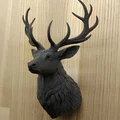 Mô hình trang trí tường đầu hươu 3D phong cách Rustic độc đáo - Thumbnail 3